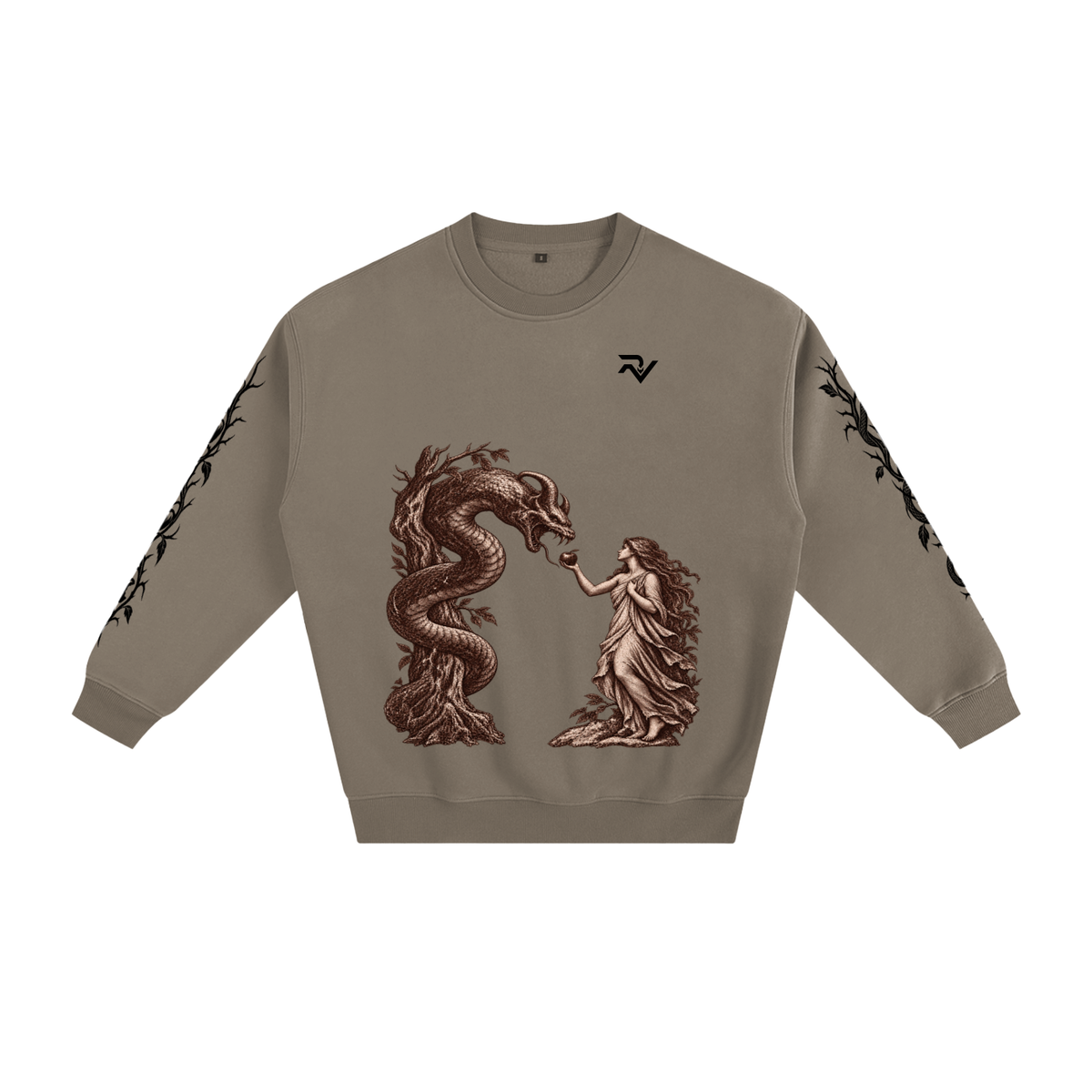 Christian,Adam,Eve,Apple,Serpent,Dragon,Devil,Satan,Forbidden,Temptation,Y2K,Streetwear,Catholic,Orthodox,Fruit,Tree