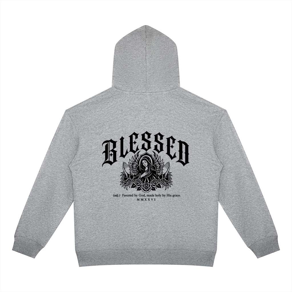 Christian,Christianity,Blessed,Mary,Virgin,Theotokos,Orthodox,Catholic,Streetwear,Y2K,Hoodie