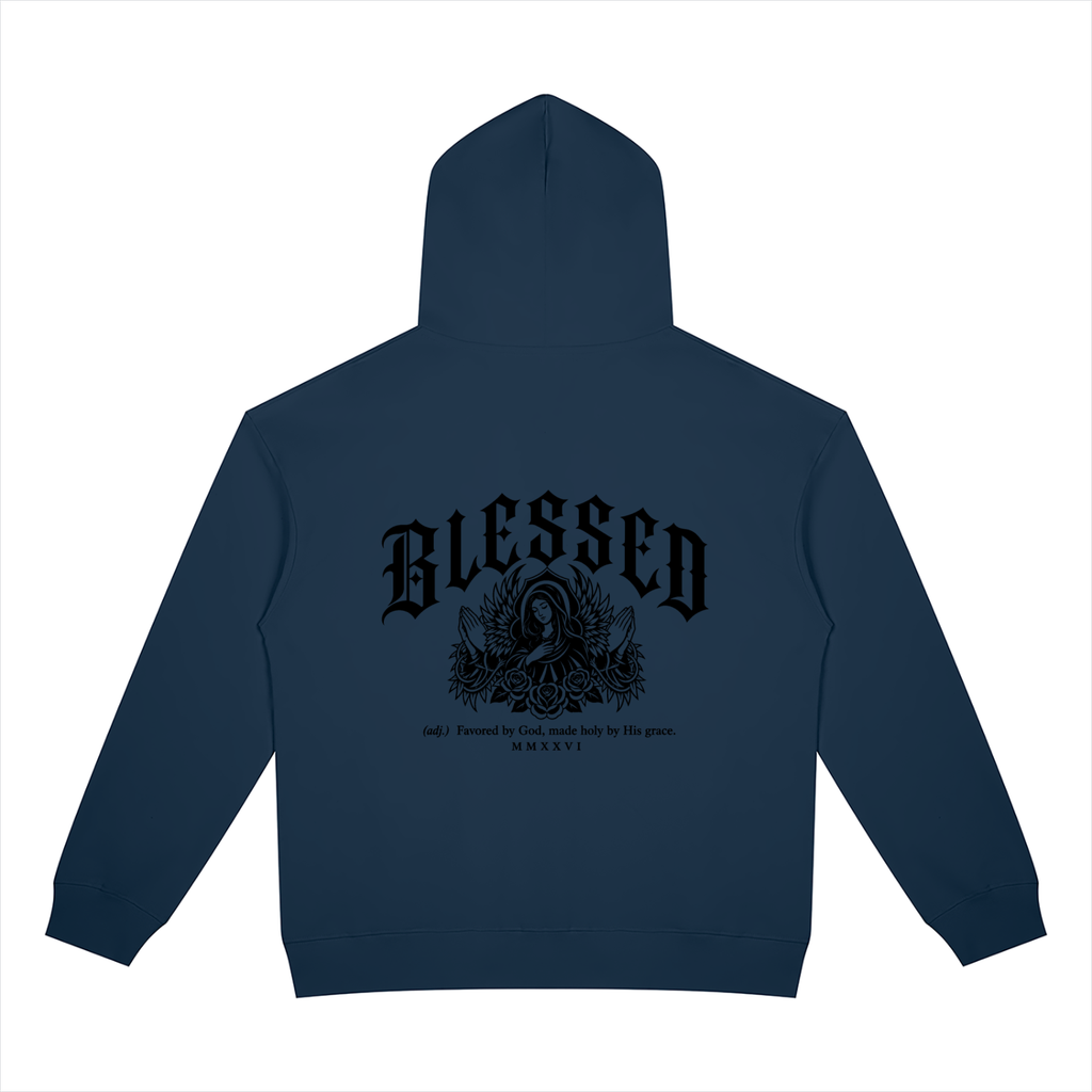 Christian,Christianity,Blessed,Mary,Virgin,Theotokos,Orthodox,Catholic,Streetwear,Y2K,Hoodie