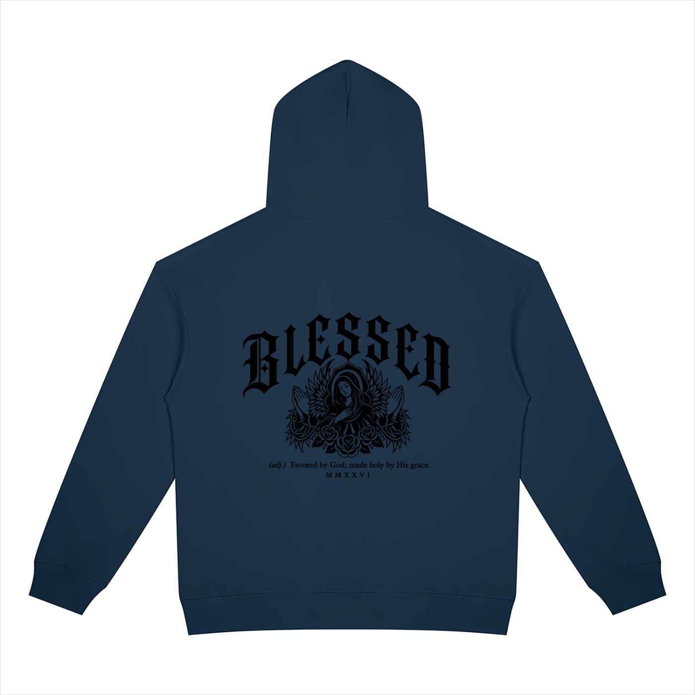 Christian,Christianity,Blessed,Mary,Virgin,Theotokos,Orthodox,Catholic,Streetwear,Y2K,Hoodie