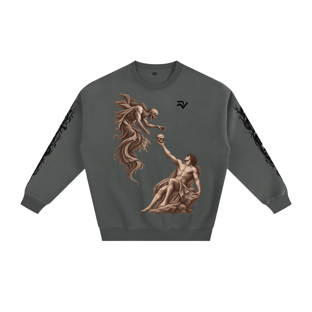 Christian,Orthodox,Death,DeathToTheWorld,World,Sacrifice,Y2K,Streetwear,Truth,Christ,Skull,Hourglass,Time