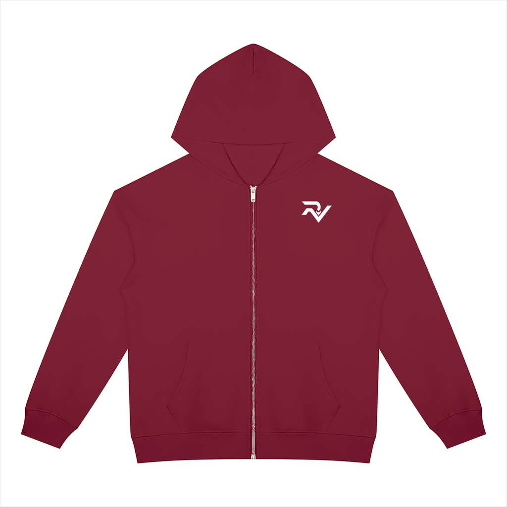 Unisex Heavyweight Full Zip Hoodie RevFits