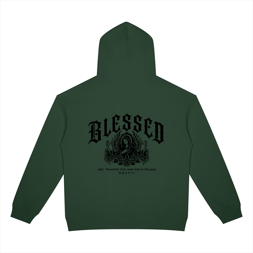 Christian,Christianity,Blessed,Mary,Virgin,Theotokos,Orthodox,Catholic,Streetwear,Y2K,Hoodie