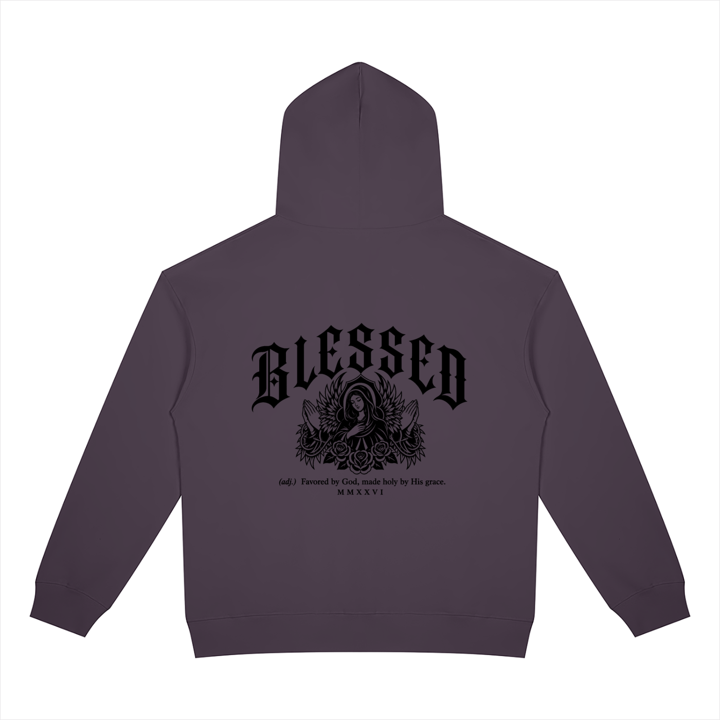 Christian,Christianity,Blessed,Mary,Virgin,Theotokos,Orthodox,Catholic,Streetwear,Y2K,Hoodie