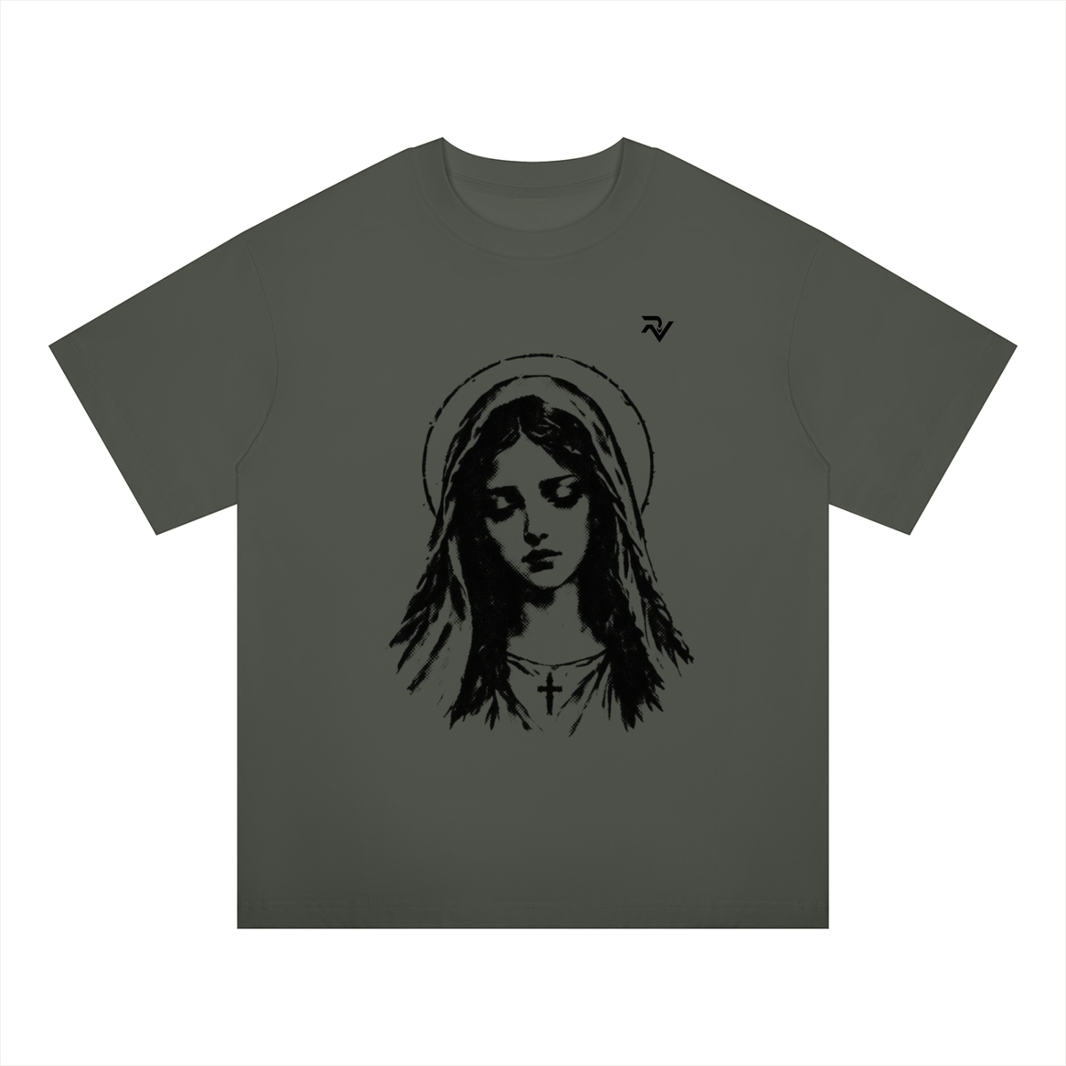 Christian,Catholic,Orthodox,Theotokos,Streetwear,Y2K,Mary,Virgin,Shirt,Tshirt,God,Christ