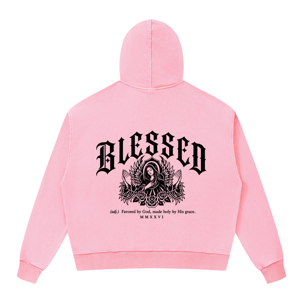 Christian,Christianity,Blessed,Virgin,Mary,Theotokos,Orthodox,Catholic,Streetwear,Y2K,Hoodie
