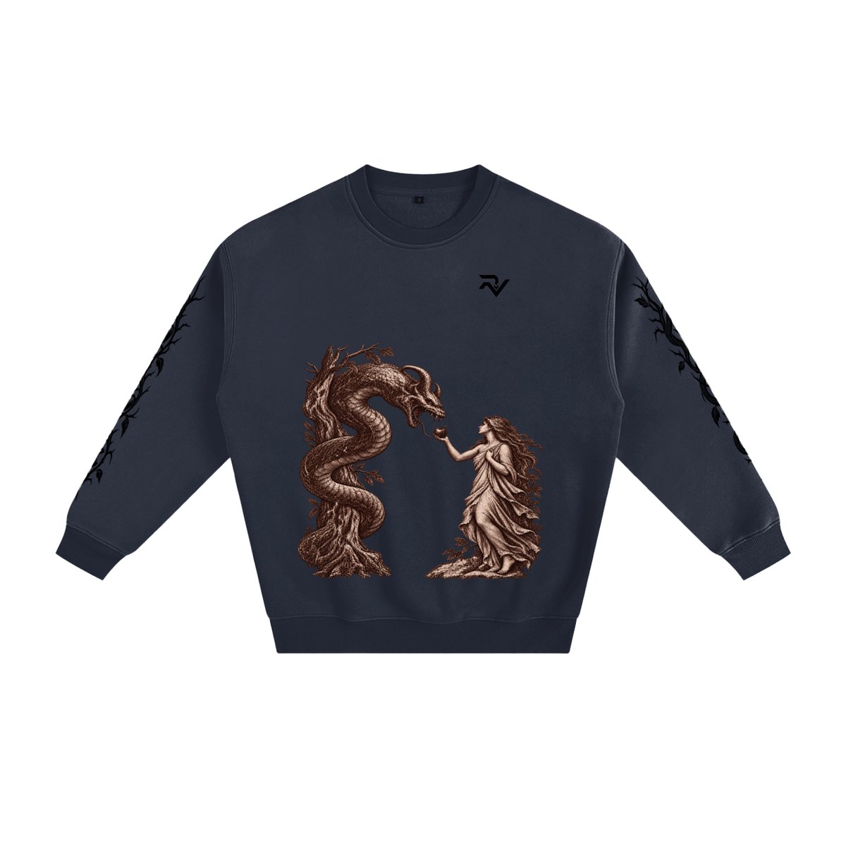 Christian,Adam,Eve,Apple,Serpent,Dragon,Devil,Satan,Forbidden,Temptation,Y2K,Streetwear,Catholic,Orthodox,Fruit,Tree