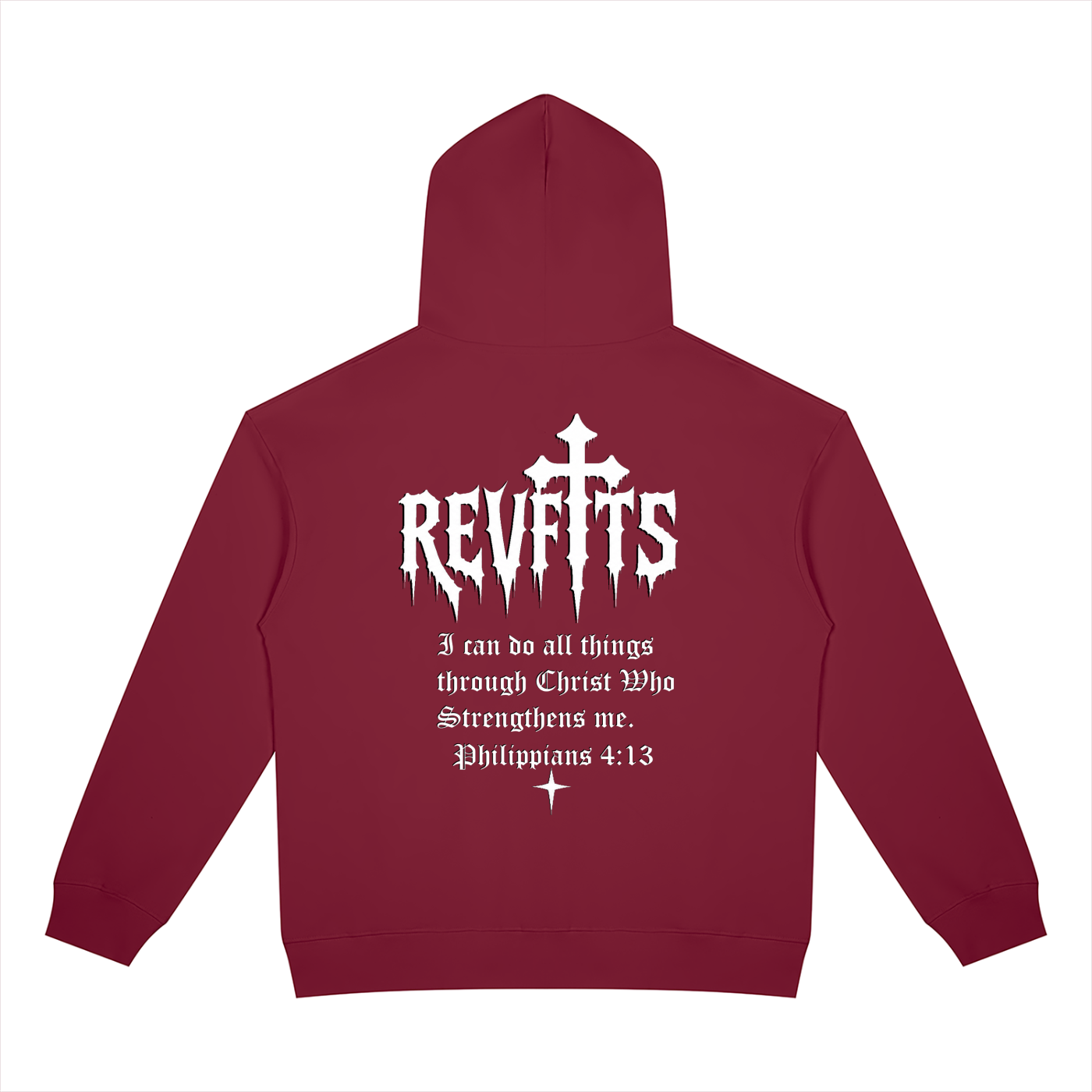 Unisex Heavyweight Full Zip Hoodie RevFits