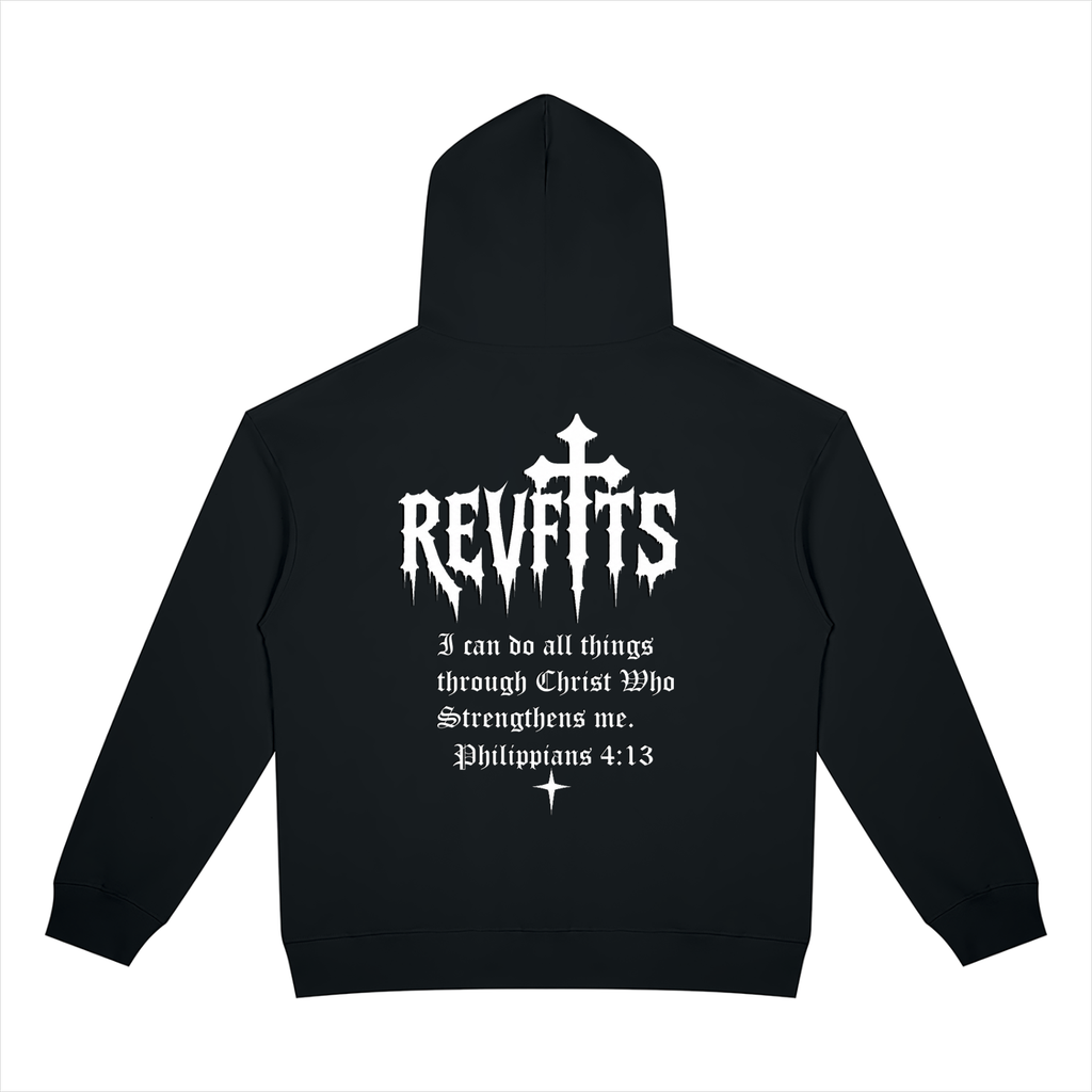 Unisex Heavyweight Full Zip Hoodie RevFits