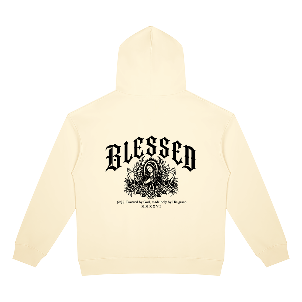 Christian,Christianity,Blessed,Mary,Virgin,Theotokos,Orthodox,Catholic,Streetwear,Y2K,Hoodie