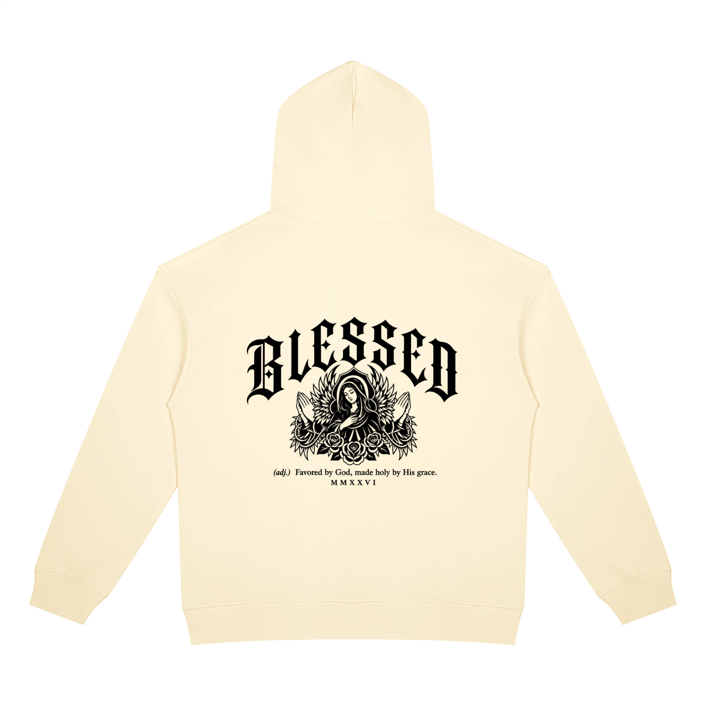Christian,Christianity,Blessed,Mary,Virgin,Theotokos,Orthodox,Catholic,Streetwear,Y2K,Hoodie