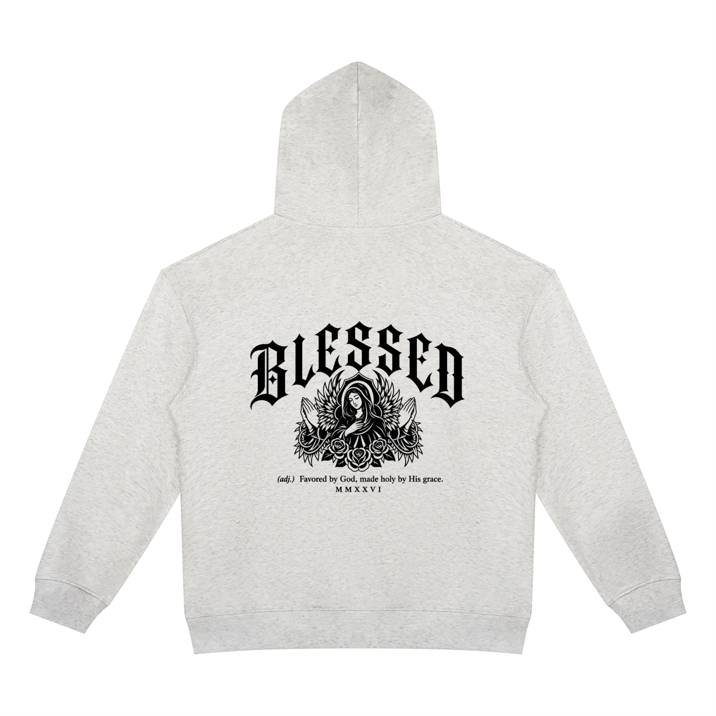 Christian,Christianity,Blessed,Mary,Virgin,Theotokos,Orthodox,Catholic,Streetwear,Y2K,Hoodie