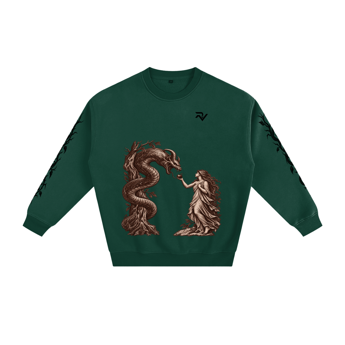 Christian,Adam,Eve,Apple,Serpent,Dragon,Devil,Satan,Forbidden,Temptation,Y2K,Streetwear,Catholic,Orthodox,Fruit,Tree