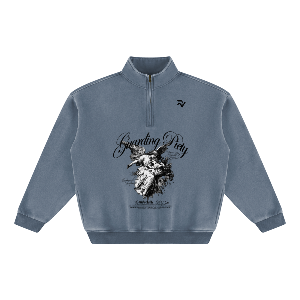 Christian,Christianity,Orthodox,Catholic,Angel,Guardian,Comfort,Lifestyle,Life,Comfortable,Hoodie,Vintage,Streetwear,Y2K