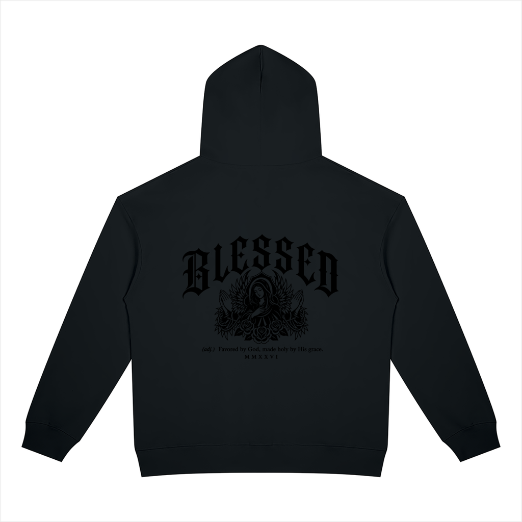 Christian,Christianity,Blessed,Mary,Virgin,Theotokos,Orthodox,Catholic,Streetwear,Y2K,Hoodie