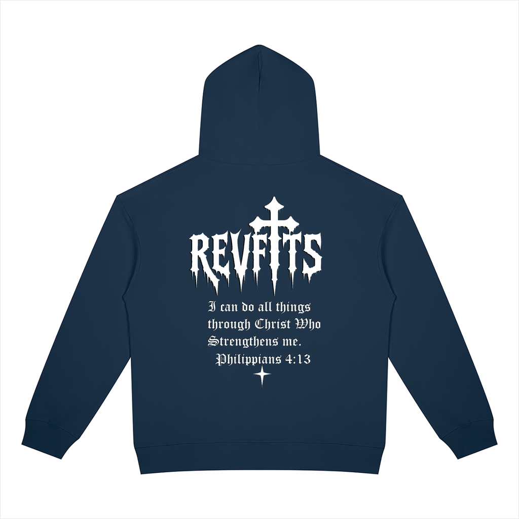 Unisex Heavyweight Full Zip Hoodie RevFits