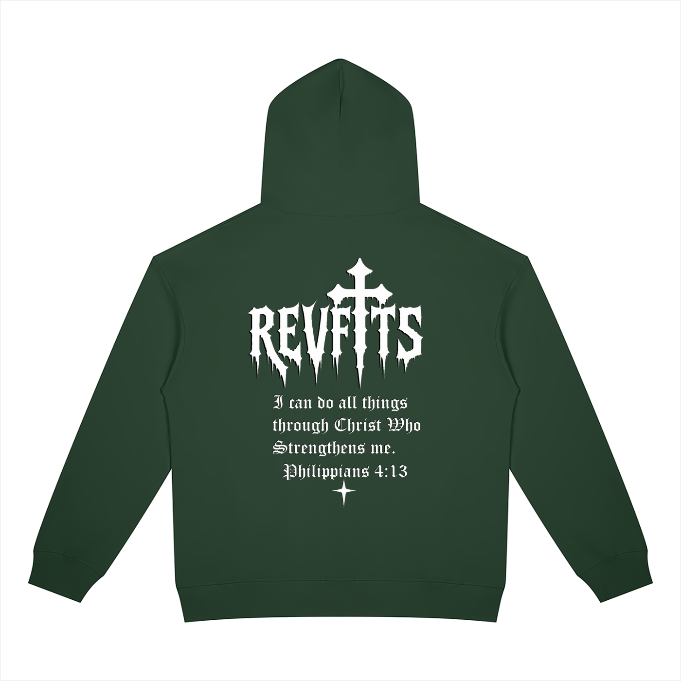 Unisex Heavyweight Full Zip Hoodie RevFits