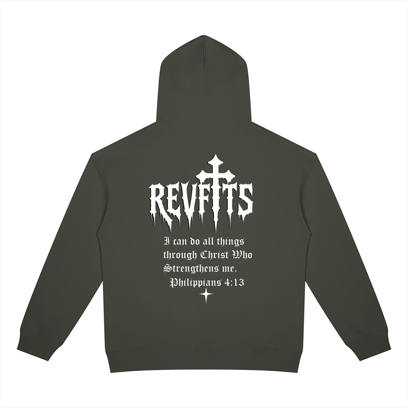 Unisex Heavyweight Full Zip Hoodie RevFits