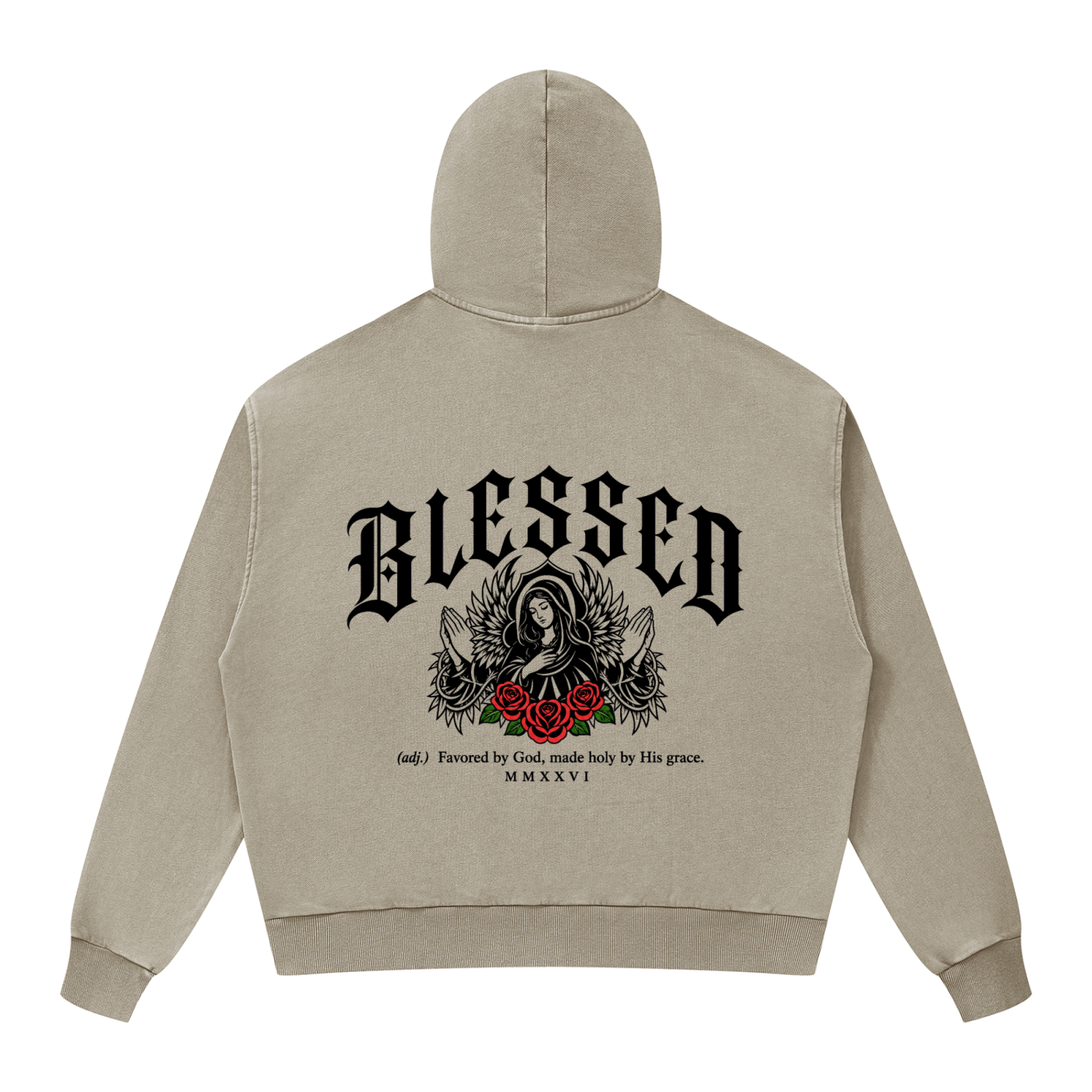 Christian,Christianity,Blessed,Virgin,Mary,Theotokos,Orthodox,Catholic,Streetwear,Y2K,Hoodie
